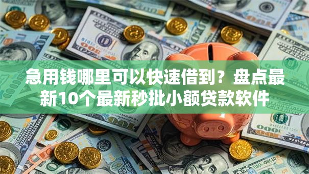急用钱哪里可以快速借到?盘点最新10个最新秒批小额贷款软件 急用钱哪里可以快速借到?盘点最新10个最新秒批小额贷款软件