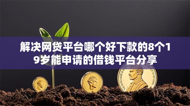 解决网贷平台哪个好下款的8个19岁能申请的借钱平台分享