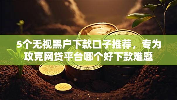 5个无视黑户下款口子推荐,专为攻克网贷平台哪个好下款难题 5个无视黑户下款口子推荐,专为攻克网贷平台哪个好下款难题
