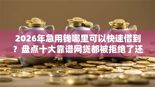 2026年急用钱哪里可以快速借到？盘点十大靠谱网贷都被拒绝了还有什么口子