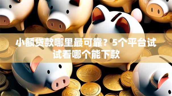 小额贷款哪里最可靠?5个平台试试看哪个能下款 小额贷款哪里最可靠?5个平台试试看哪个能下款