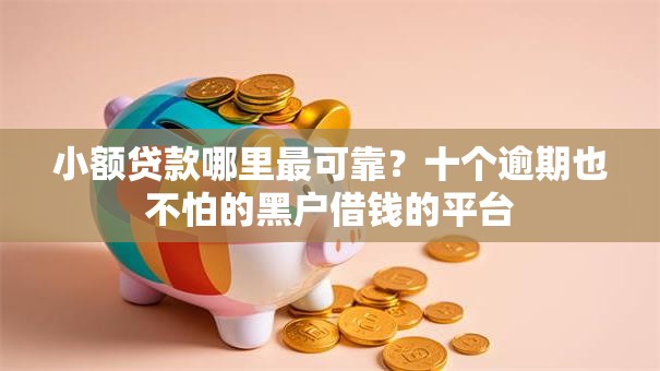 小额贷款哪里最可靠?十个逾期也不怕的黑户借钱的平台 小额贷款哪里最可靠?十个逾期也不怕的黑户借钱的平台