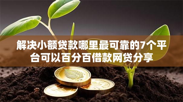 解决小额贷款哪里最可靠的7个平台可以百分百借款网贷分享 解决小额贷款哪里最可靠的7个平台可以百分百借款网贷分享