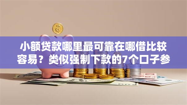小额贷款哪里最可靠在哪借比较容易？类似强制下款的7个口子参考