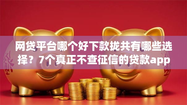 网贷平台哪个好下款拢共有哪些选择？7个真正不查征信的贷款app详解
