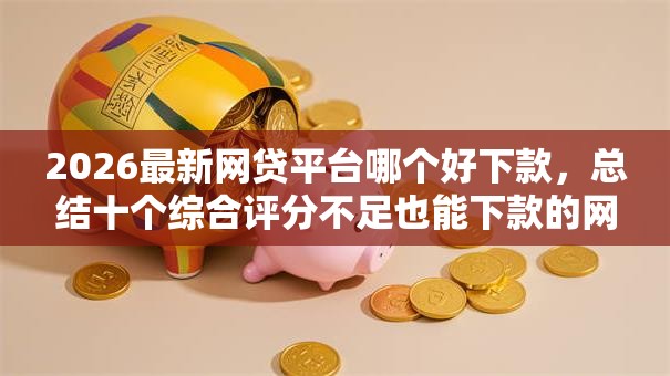 2026最新网贷平台哪个好下款，总结十个综合评分不足也能下款的网贷！