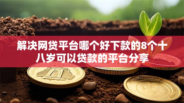 解决网贷平台哪个好下款的8个十八岁可以贷款的平台分享 解决网贷平台哪个好下款的8个十八岁可以贷款的平台分享