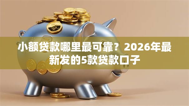 小额贷款哪里最可靠？2026年最新发的5款贷款口子