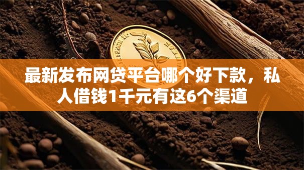最新发布网贷平台哪个好下款,私人借钱1千元有这6个渠道 最新发布网贷平台哪个好下款,私人借钱1千元有这6个渠道