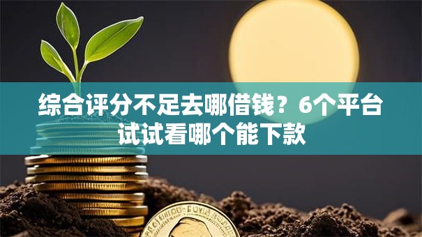 综合评分不足去哪借钱？6个平台试试看哪个能下款