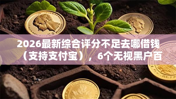 2026最新综合评分不足去哪借钱（支持支付宝），6个无视黑户百分百下款口子无私分享