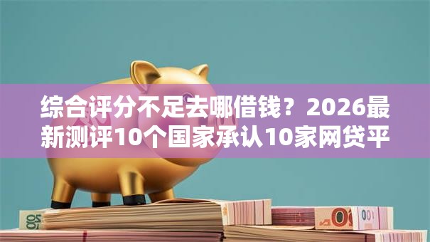 综合评分不足去哪借钱？2026最新测评10个国家承认10家网贷平台