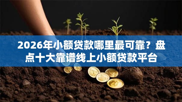 2026年小额贷款哪里最可靠?盘点十大靠谱线上小额贷款平台 2026年小额贷款哪里最可靠?盘点十大靠谱线上小额贷款平台