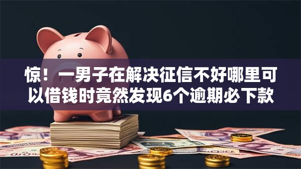 惊！一男子在解决征信不好哪里可以借钱时竟然发现6个逾期必下款的口子，事后分享了出来