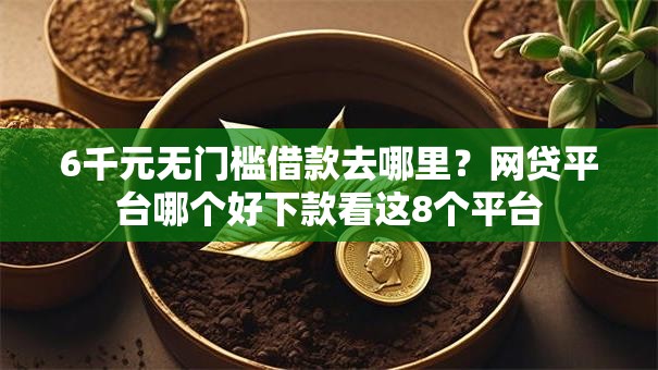 6千元无门槛借款去哪里?网贷平台哪个好下款看这8个平台 6千元无门槛借款去哪里?网贷平台哪个好下款看这8个平台