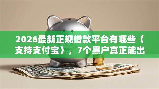 2026最新正规借款平台有哪些(支持支付宝),7个黑户真正能出额度的软件无私分享 2026最新正规借款平台有哪些(支持支付宝),7个黑户真正能出额度的软件无私分享