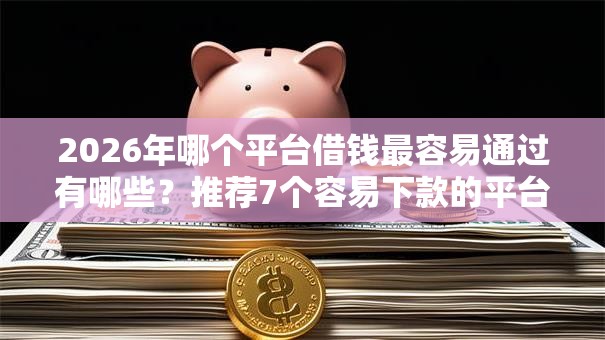 2026年哪个平台借钱最容易通过有哪些？推荐7个容易下款的平台