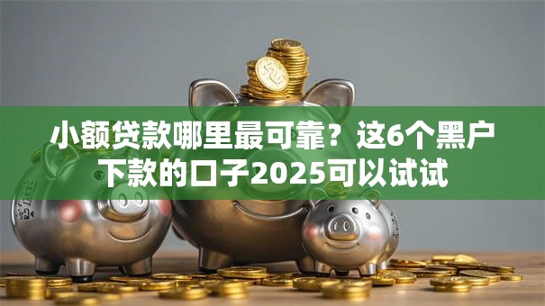 小额贷款哪里最可靠?这6个黑户下款的口子2025可以试试 小额贷款哪里最可靠?这6个黑户下款的口子2025可以试试