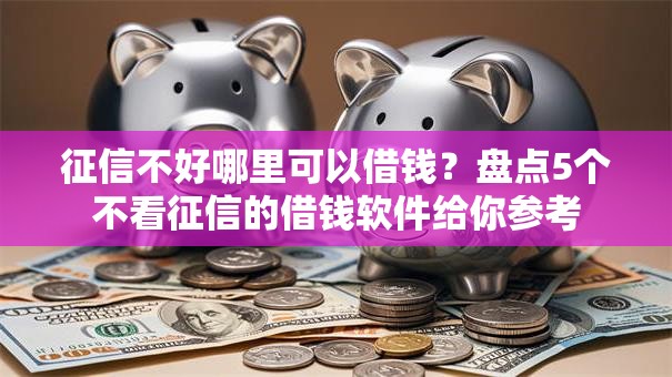 征信不好哪里可以借钱?盘点5个不看征信的借钱软件给你参考 征信不好哪里可以借钱?盘点5个不看征信的借钱软件给你参考