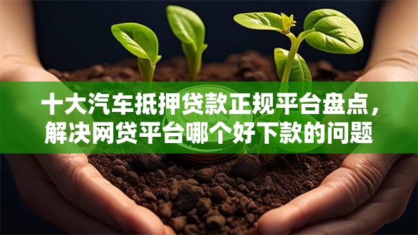 十大汽车抵押贷款正规平台盘点,解决网贷平台哪个好下款的问题 十大汽车抵押贷款正规平台盘点,解决网贷平台哪个好下款的问题