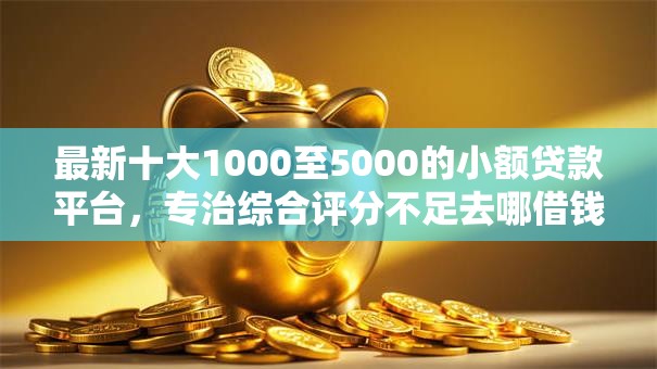 最新十大1000至5000的小额贷款平台,专治综合评分不足去哪借钱 最新十大1000至5000的小额贷款平台,专治综合评分不足去哪借钱