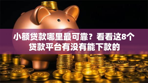 小额贷款哪里最可靠?看看这8个贷款平台有没有能下款的 小额贷款哪里最可靠?看看这8个贷款平台有没有能下款的