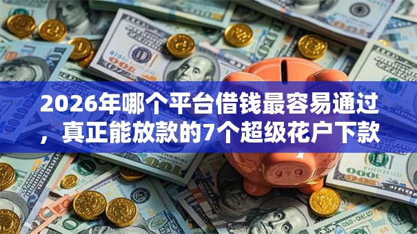 2026年哪个平台借钱最容易通过,真正能放款的7个超级花户下款的口子推荐 2026年哪个平台借钱最容易通过,真正能放款的7个超级花户下款的口子推荐