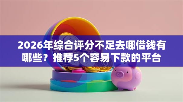 2026年综合评分不足去哪借钱有哪些？推荐5个容易下款的平台
