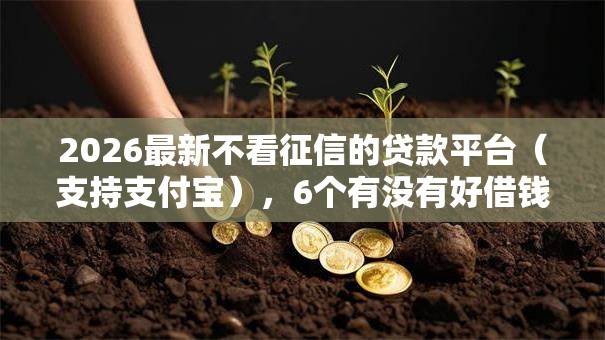 2026最新不看征信的贷款平台(支持支付宝),6个有没有好借钱的平台无私分享 2026最新不看征信的贷款平台(支持支付宝),6个有没有好借钱的平台无私分享