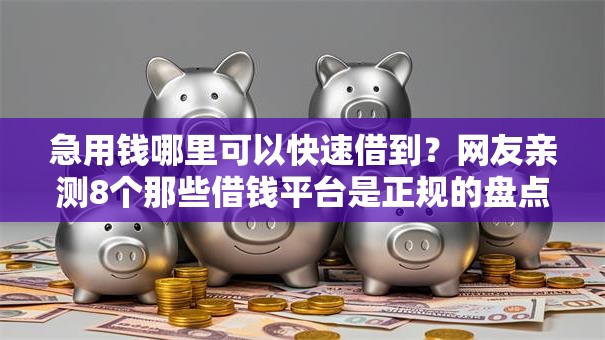 急用钱哪里可以快速借到?网友亲测8个那些借钱平台是正规的盘点 急用钱哪里可以快速借到?网友亲测8个那些借钱平台是正规的盘点