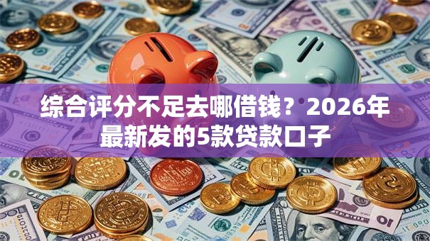 综合评分不足去哪借钱?2026年最新发的5款贷款口子 综合评分不足去哪借钱?2026年最新发的5款贷款口子
