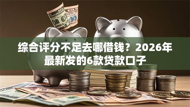 综合评分不足去哪借钱?2026年最新发的6款贷款口子 综合评分不足去哪借钱?2026年最新发的6款贷款口子