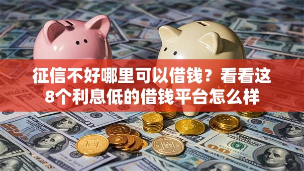 征信不好哪里可以借钱?看看这8个利息低的借钱平台怎么样 征信不好哪里可以借钱?看看这8个利息低的借钱平台怎么样
