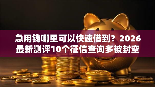 急用钱哪里可以快速借到?2026最新测评10个征信查询多被封空有下款的小额短期网贷口子 急用钱哪里可以快速借到?2026最新测评10个征信查询多被封空有下款的小额短期网贷口子