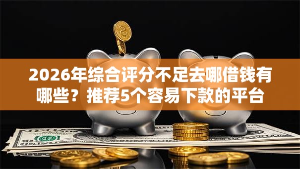 2026年综合评分不足去哪借钱有哪些？推荐5个容易下款的平台