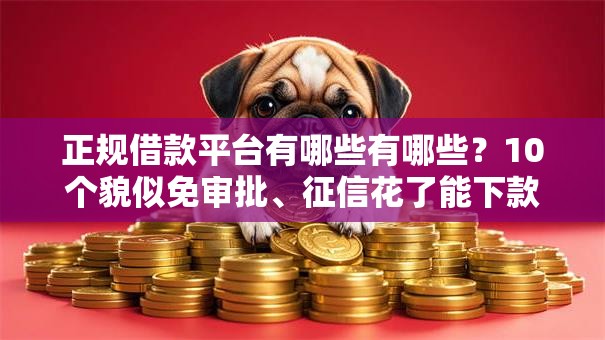 正规借款平台有哪些有哪些?10个貌似免审批、征信花了能下款的平台合集 正规借款平台有哪些有哪些?10个貌似免审批、征信花了能下款的平台合集