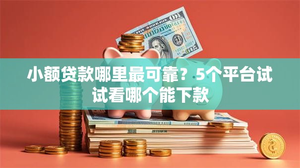 小额贷款哪里最可靠？5个平台试试看哪个能下款