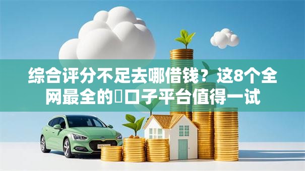 综合评分不足去哪借钱？这8个全网最全的黒口子平台值得一试
