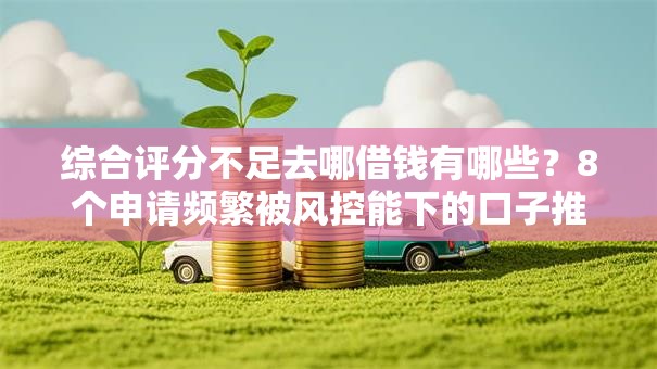 综合评分不足去哪借钱有哪些？8个申请频繁被风控能下的口子推荐给你