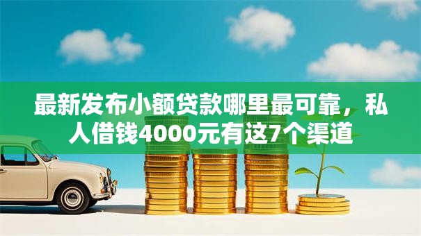 最新发布小额贷款哪里最可靠，私人借钱4000元有这7个渠道