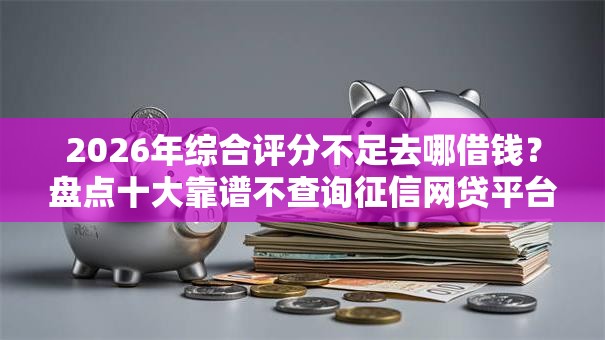 2026年综合评分不足去哪借钱？盘点十大靠谱不查询征信网贷平台