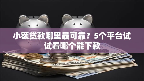 小额贷款哪里最可靠？5个平台试试看哪个能下款