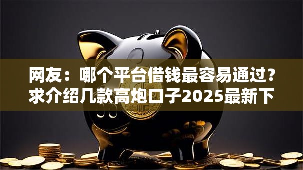 网友：哪个平台借钱最容易通过？求介绍几款高炮口子2025最新下款