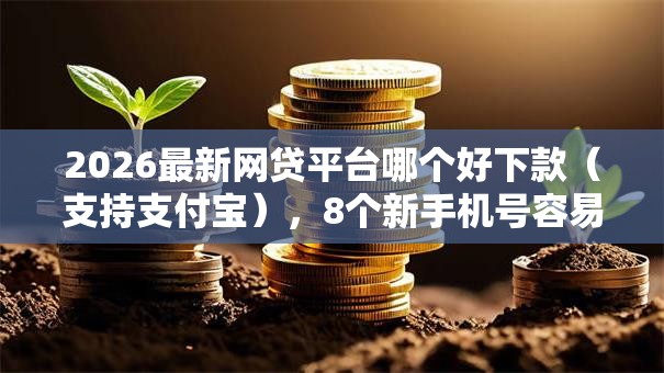 2026最新网贷平台哪个好下款（支持支付宝），8个新手机号容易下款的平台无私分享