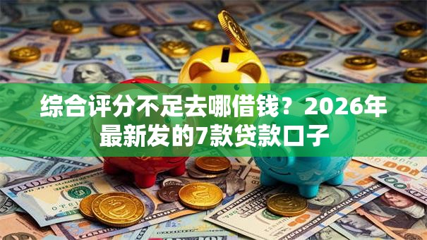 综合评分不足去哪借钱?2026年最新发的7款贷款口子 综合评分不足去哪借钱?2026年最新发的7款贷款口子