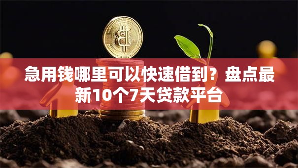 急用钱哪里可以快速借到?盘点最新10个7天贷款平台 急用钱哪里可以快速借到?盘点最新10个7天贷款平台