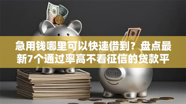 急用钱哪里可以快速借到?盘点最新7个通过率高不看征信的贷款平台 急用钱哪里可以快速借到?盘点最新7个通过率高不看征信的贷款平台