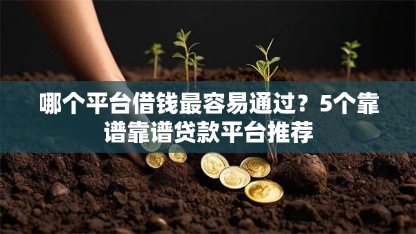 哪个平台借钱最容易通过?5个靠谱靠谱贷款平台推荐 哪个平台借钱最容易通过?5个靠谱靠谱贷款平台推荐