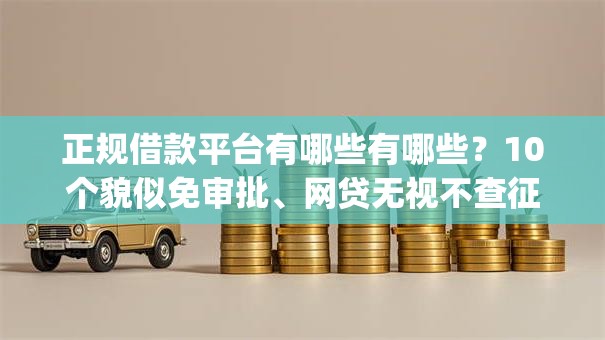 正规借款平台有哪些有哪些?10个貌似免审批、网贷无视不查征信app合集 正规借款平台有哪些有哪些?10个貌似免审批、网贷无视不查征信app合集