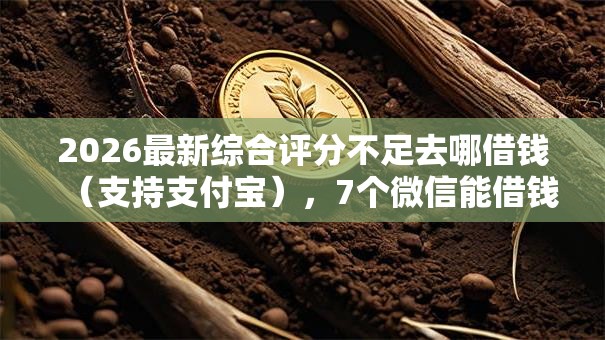 2026最新综合评分不足去哪借钱(支持支付宝),7个微信能借钱的平台无私分享 2026最新综合评分不足去哪借钱(支持支付宝),7个微信能借钱的平台无私分享